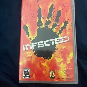 Infected Video Game - Red Cover